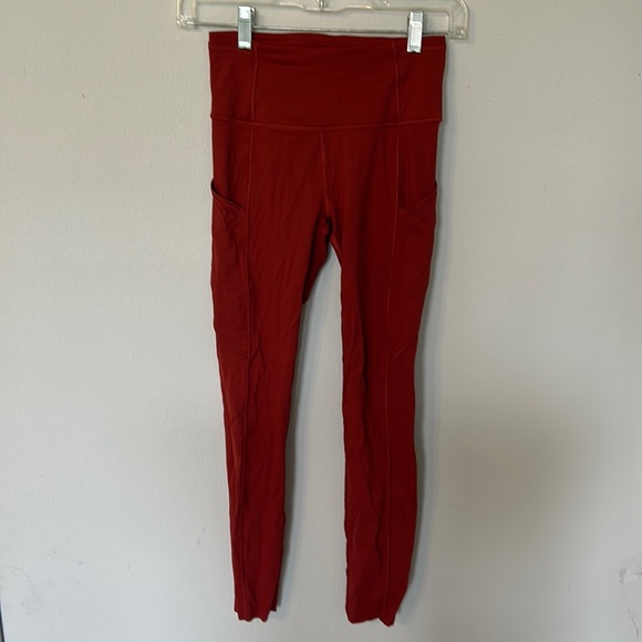 Lululemon fast and free non reflective tights 25" w5bxqs - Picture 1 of 3